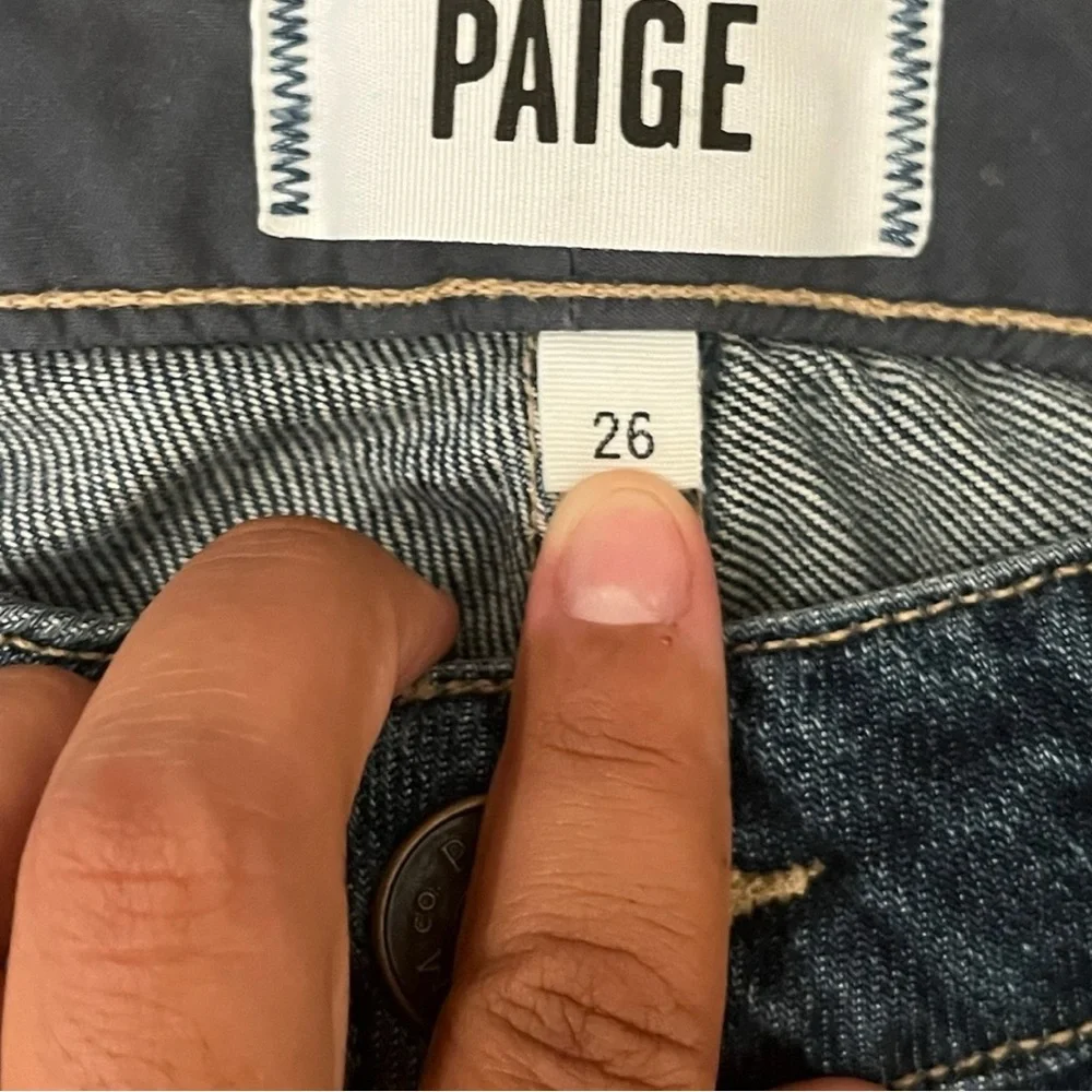 PAIGE Jimmy Jimmy Skinny Jeans Size 26 NWT - Picture 3 of 6